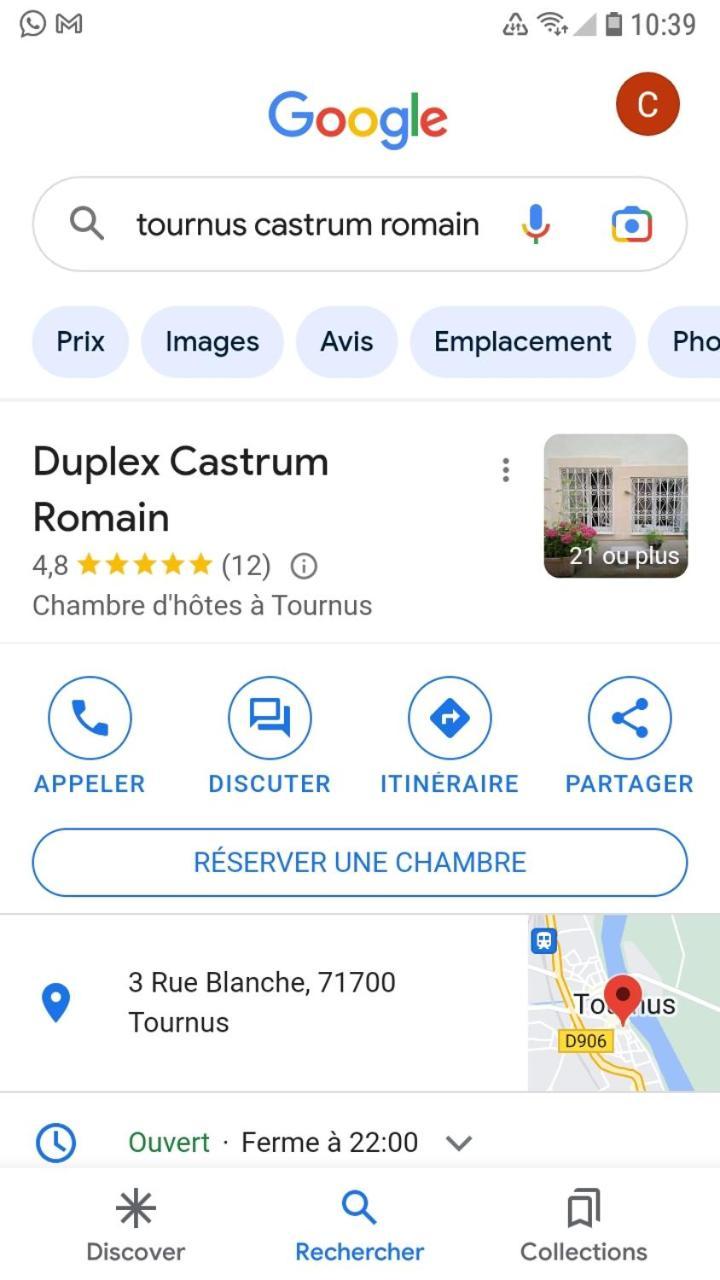 Tournus Castrum Romain - Duplex 54 M2 - 3 Etoiles - Petit Box Velo - 5Mn Autoroute Δωμάτιο φωτογραφία